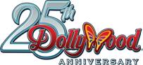 Dollywood 25th Anniversary Logo Dollywood 25th Anniversary Logo