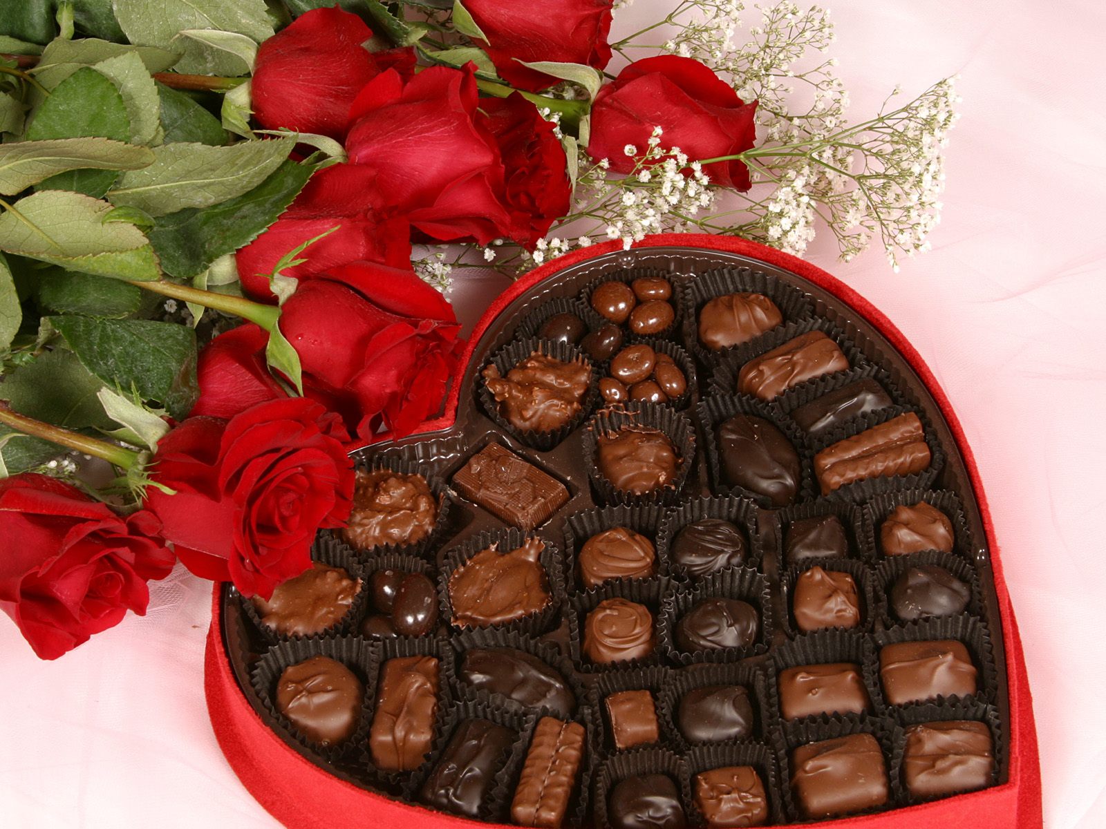 En chokladask till alla hjärtans dag 