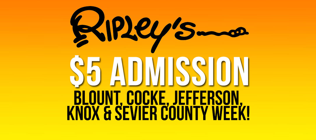 Fall Local Appreciation Days @ all 8 Ripley’s Attractions