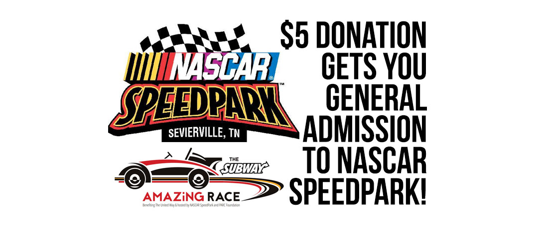 NASCAR SpeedPark Hosts Amazing Race – $5 Admission!