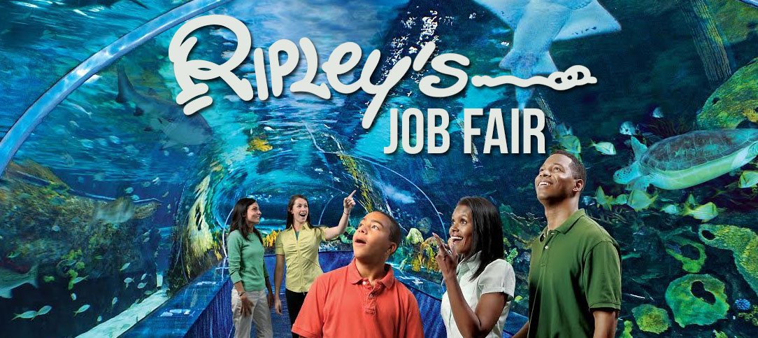 Sevier County Ripley Attractions Host Job Fair for all 8 Ripley’s Atractions on May 11