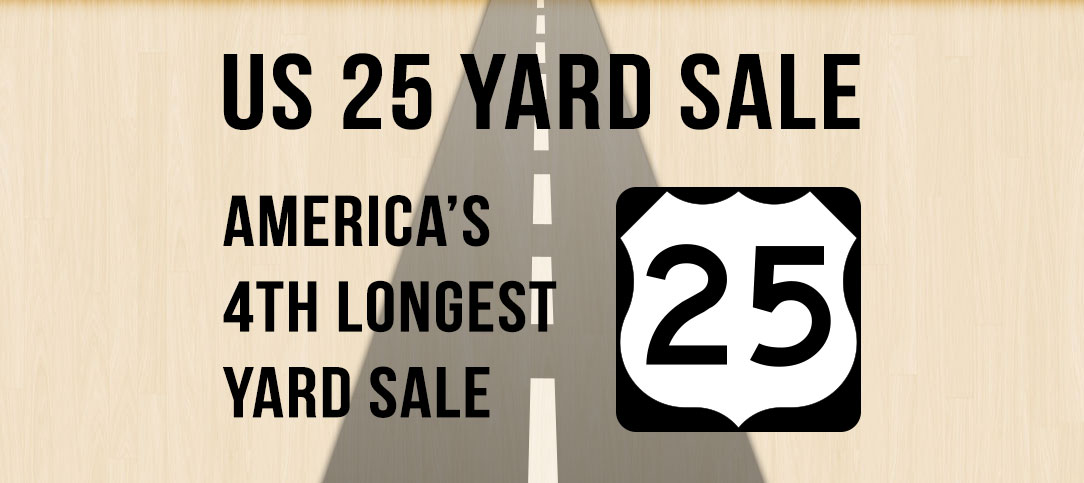 US 25 Yard Sale comes to Cocke County again!