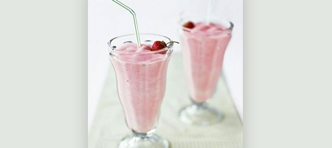 Hometown Recipe: Healthy Strawberry Shake