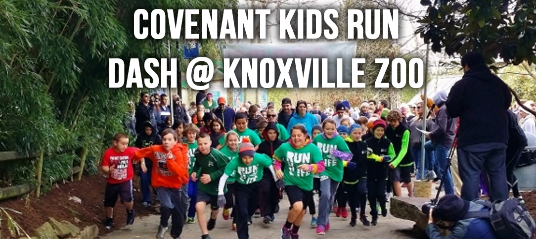 Covenant Kids Run to begin with Dash at Knoxville Zoo