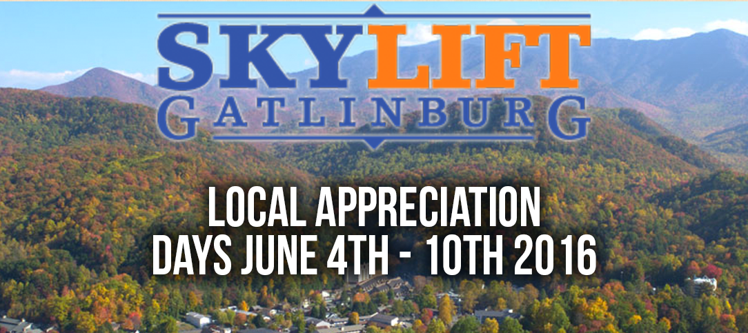 Area Appreciation Days at Gatlinburg Sky Lift