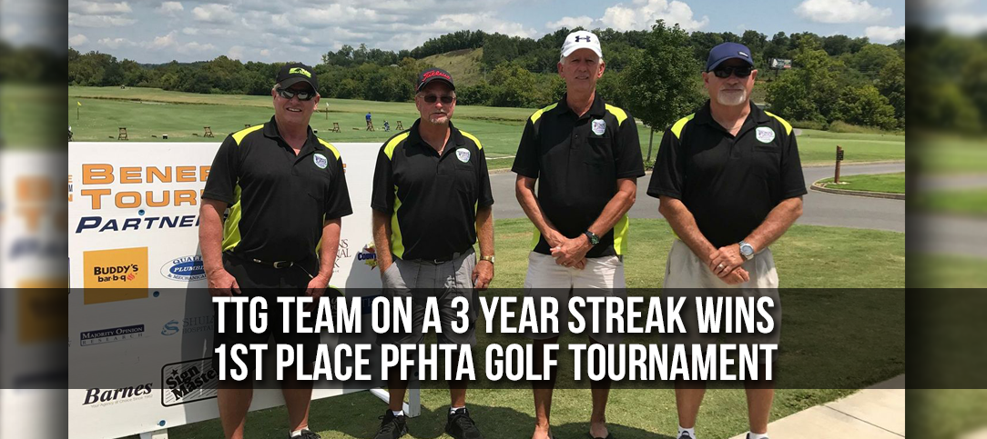 The Thomas Group Team wins 1st Flight of the PFHTA Golf Tournament for ...