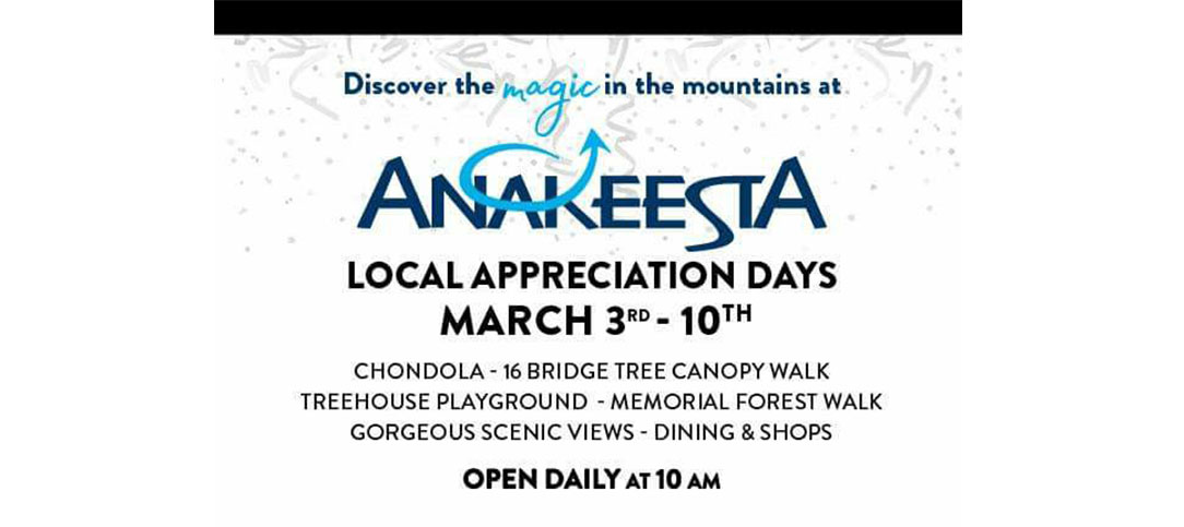Local Appreciation Days @ Anakeesta