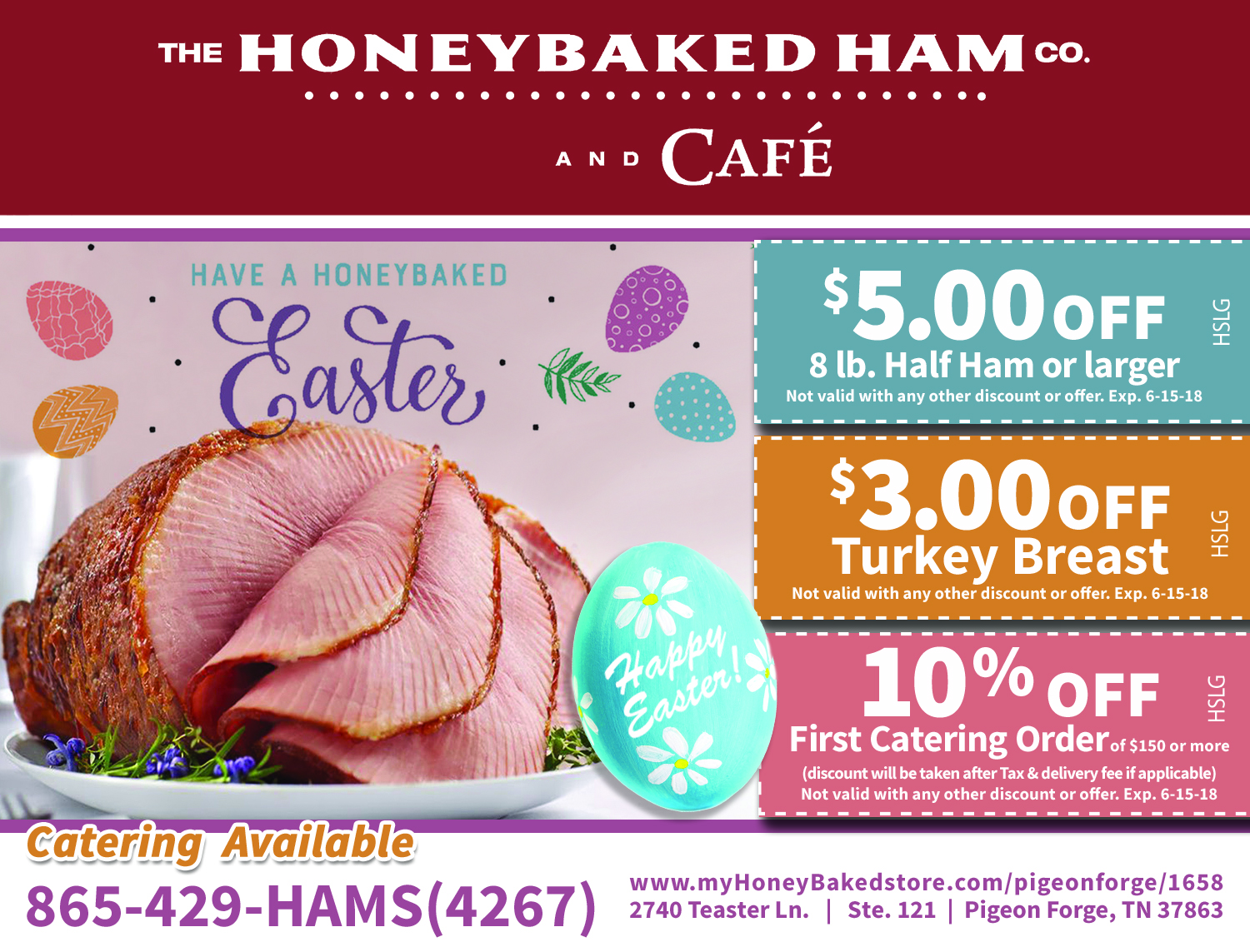 Printable Honey Baked Ham Coupon 2019