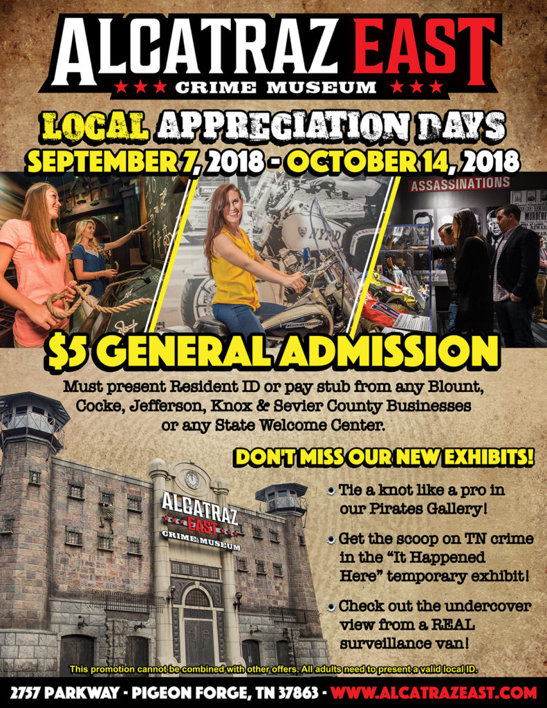 AlcatrazEastFallLocalAppreciationDaysFlyer1 Hometown Sevier