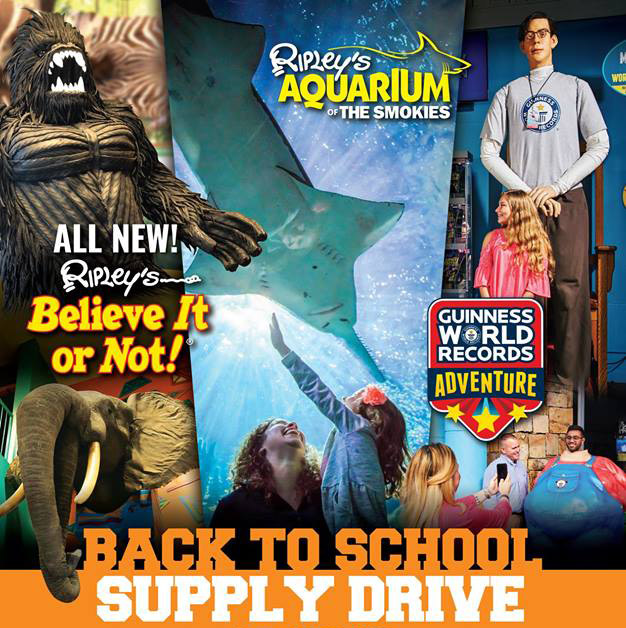 Ripley’s Announces 2018 Back to School Drive