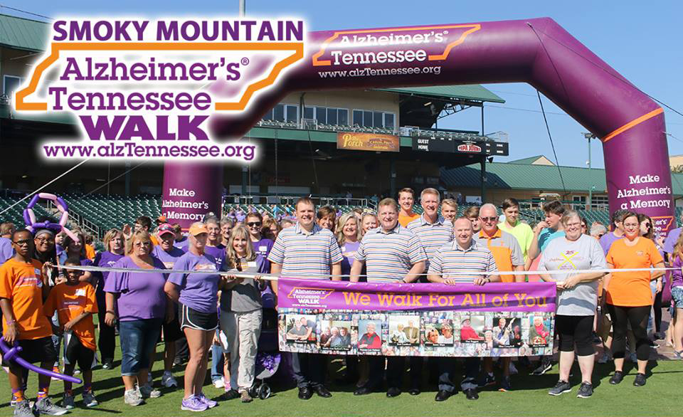 Smoky Mountain Alzheimer’s Tennessee Walk – Sept. 29th @ Smokies Stadium
