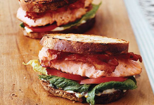 Salmon BLT