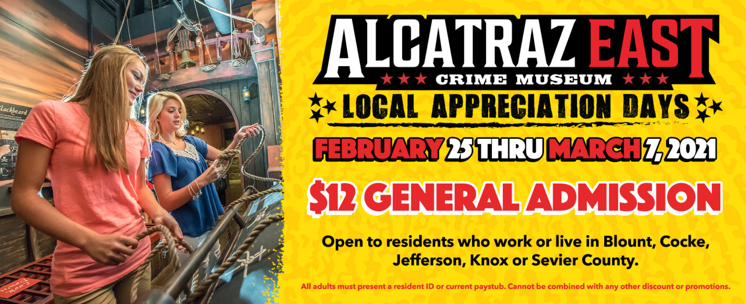 Alcatraz East Crime Museum shows Love to Locals with Appreciation Days