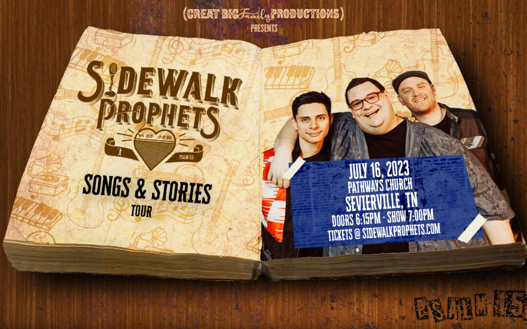 Sidewalk Prophets is coming to Sevierville!